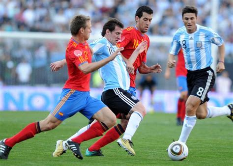 españa vs argentina 2010